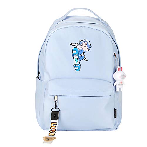 jiminhope Anime SK8 the Infinity Rucksack Computertasche SK∞ the Infinity Reki Langa Miya Rucksack Daypack Bookbag Laptop Schultasche für Jungen Mädchen Männer Frauen 29,0 cm * 14,0 cm * 41,0 cm von jiminhope