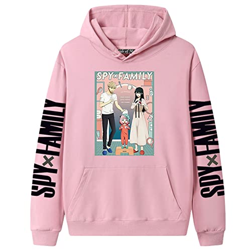 jiminhope Anime Spy x Family Kapuzenpullover Yor Forger Sweatshirt Loid Forger Pullover Anya Forger Langarm Hoodie von jiminhope