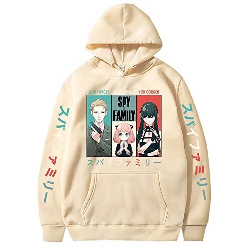 jiminhope Anime Spy x Family Kapuzenpullover Yor Forger Sweatshirt Loid Forger Pullover Anya Forger Langarm Hoodie von jiminhope