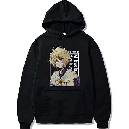 jiminhope Seraph of The end Anime Cosplay 2D Druck Hoodie Jugend Erwachsene Gemütlich Bunt Unisex Hoodie Fashion Street Style Loose Style von jiminhope