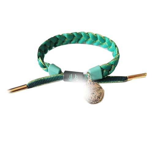 jiminhope Spiel Genshin Impact Braiding Lanyard Bangles For Unisex Zhongli Xiao Keqing Wrist Decoration Colourful Nahida Venti Wanderer Bracelet Adjustable Hand Jewellery von jiminhope