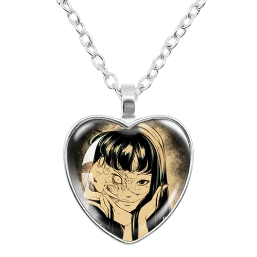 jiminhope Tomie Halskette Unisex Horror Manga Junji Itou Choker Halsschmuck Kawakami Tomie Schmuck Tomie Anime Gothic Geschenk von jiminhope