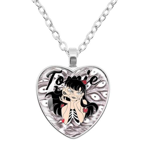 jiminhope Tomie Halskette Unisex Horror Manga Junji Itou Choker Halsschmuck Kawakami Tomie Schmuck Tomie Anime Gothic Geschenk von jiminhope