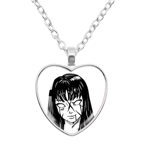 jiminhope Tomie Halskette Unisex Horror Manga Junji Itou Choker Halsschmuck Kawakami Tomie Schmuck Tomie Anime Gothic Geschenk von jiminhope