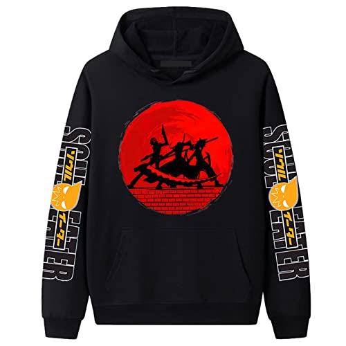 jiminhope Unisex Soul Eater Hoodie Anime Maka Albarn Pullover Sweatshirts Pullover Harajuku Langarm von jiminhope