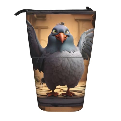 Multifunktionales Federmäppchen, Aufbewahrungstasche, Make-up-Tasche, geeignet für Büro und den täglichen Gebrauch, Schwarz , Einheitsgröße, Münztasche von jingong