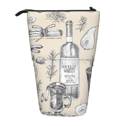 Multifunktionales Federmäppchen, Aufbewahrungstasche, Make-up-Tasche, geeignet für Büro und den täglichen Gebrauch, Schwarz , Einheitsgröße, Münztasche von jingong