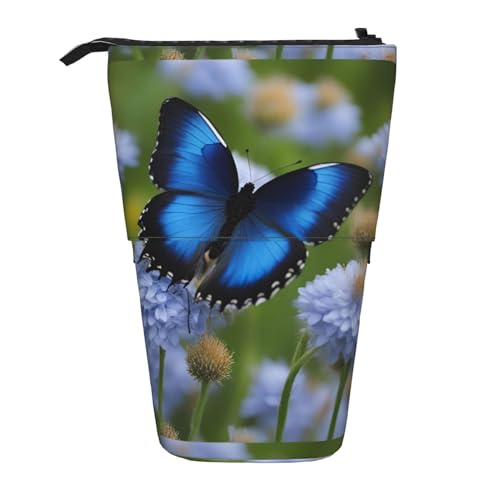 jingong Multifunktionales Federmäppchen, Aufbewahrungstasche, Make-up-Tasche, geeignet für Büro und den täglichen Gebrauch, Blau, Schwarz , Einheitsgröße, Münztasche von jingong