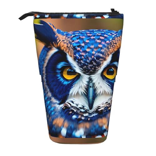 jingong Multifunktionales Federmäppchen, Aufbewahrungstasche, Make-up-Tasche, geeignet für Büro und den täglichen Gebrauch, Blau, Schwarz , Einheitsgröße, Münztasche von jingong