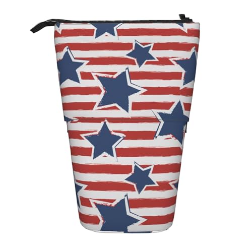 jingong Multifunktionales Federmäppchen, Aufbewahrungstasche, Make-up-Tasche, geeignet für Büro und den täglichen Gebrauch, Rot / Weiß, Schwarz , Einheitsgröße, Münztasche von jingong