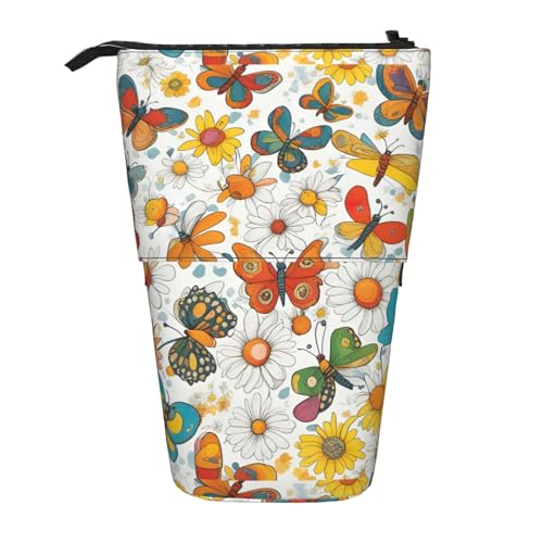 jingong Multifunktionales Federmäppchen, Aufbewahrungstasche, Make-up-Tasche, geeignet für Büro und den täglichen Gebrauch, Schwarz , Einheitsgröße, Münztasche von jingong