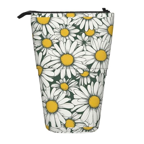 jingong Multifunktionales Federmäppchen, Aufbewahrungstasche, Make-up-Tasche, geeignet für Büro und den täglichen Gebrauch, Weiß, Schwarz , Einheitsgröße, Münztasche von jingong