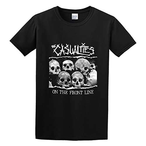 jiteng Men's The Casualties On The Front Line Tshirt Print Tees Short Sleeve O Neck XL von jiteng