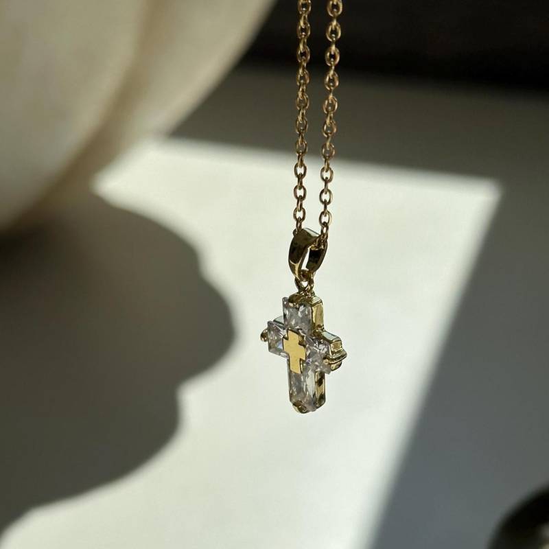 Kette Kreuz 304L Edelstahl 14 Karat Vergoldet Jesus Geschenkidee Kinder Taufe Kommunion Geburtstag Konfirmation Glaube Kette Kreuz 304L Edelstahl 14 Karat Vergoldet Jesus Geschenkidee Kinder Taufe Kommunion Geburtstag Konfirmation Glaube von jjdjewels