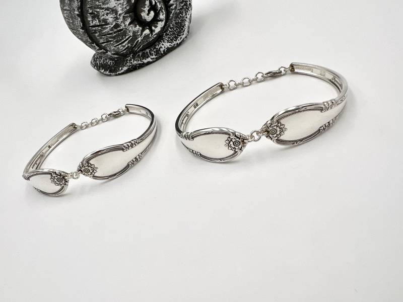 Besteck Armband Rogers Erinnerung Vintage Muster Löffel Schmuck 2 Teilig Design von jjevensen