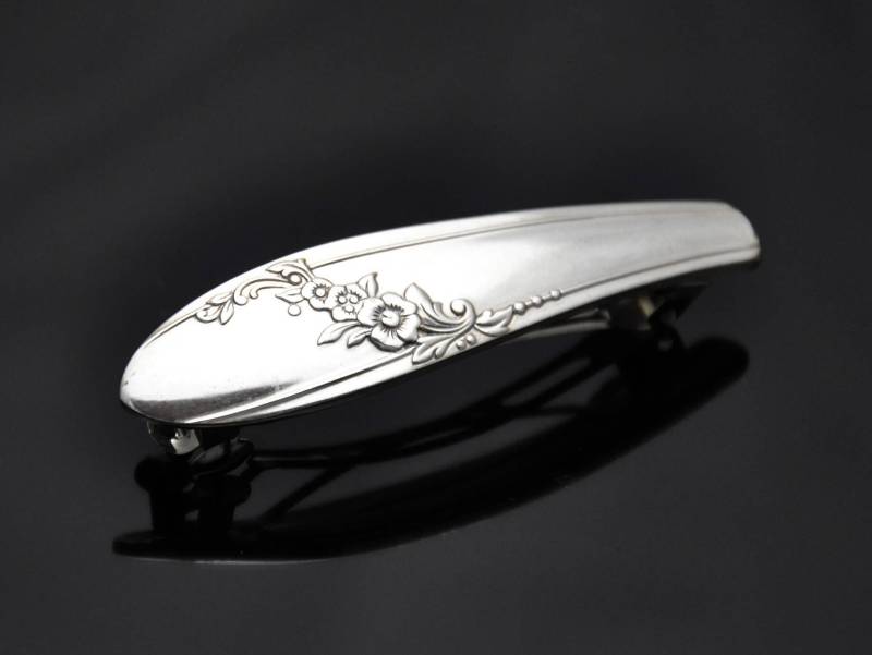 Besteck Haarspange Schmuck Haarteil Clip Queen Bess Ii 1946 Muster Vintage von jjevensen