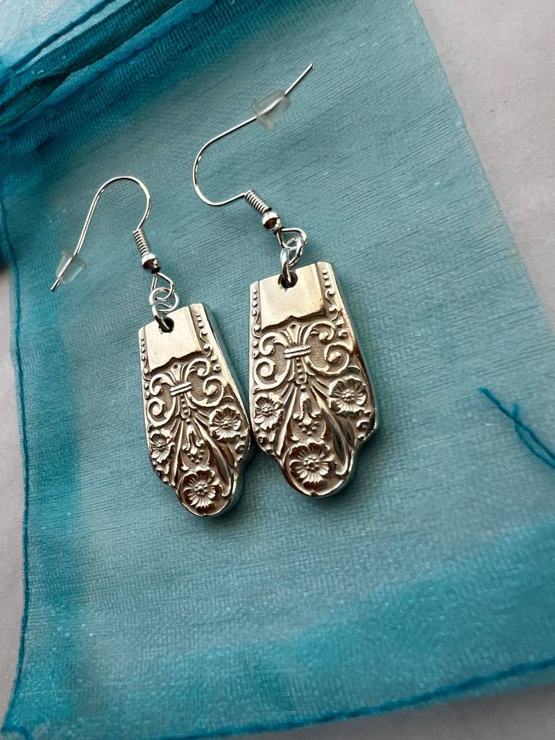 Kostbare Silber Löffel Ohrringe von jjevensen