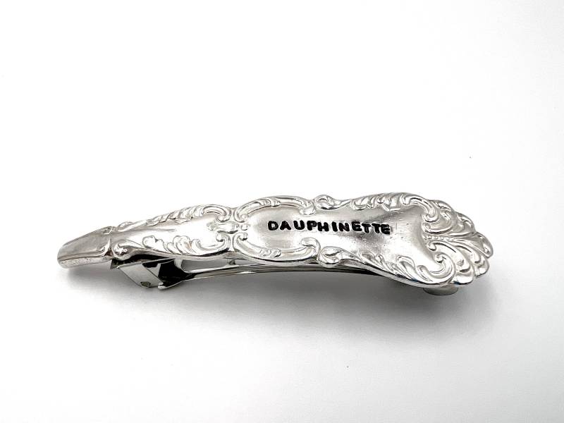 Personalisierte Löffel Haarspange Vintage Realisierter Besteckschmuck von jjevensen