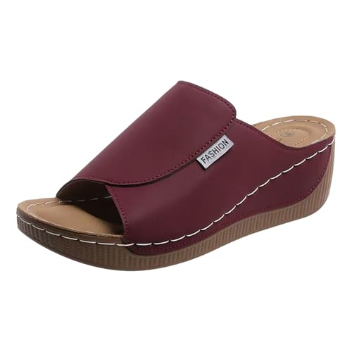 jkhhi Damen Sommer Sandalen mit Strass Perlen Frauen Bohemian Sandals Freizeit Strand Sandalette Plattform Flip Flops jkhhi Damen Sommer Sandalen mit Strass Perlen Frauen Bohemian Sandals Freizeit Strand Sandalette Plattform Flip Flops von jkhhi