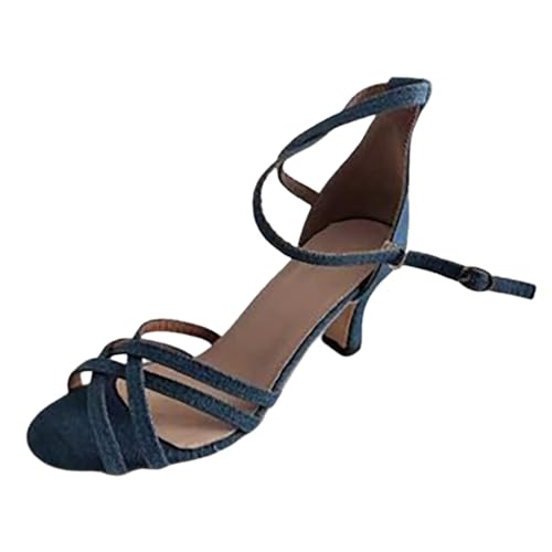 jkhhi Sandalen Damen Sommer Mit Absatz Bequem Hallux Valgus High Heels Schuhe Offene Slingback Pumps Elegant Und Bequem Sandaletten Weite H Sandale & Slides Absatzschuhe Sommerschuhe von jkhhi
