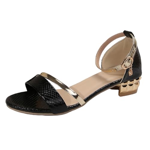 jkhhi Sandalen Damen mit Absatz Bequem Sandaletten Sommer Elegant Sommerschuhe Klassische Blockabsatz Schuhe EU 36-42 jkhhi Sandalen Damen mit Absatz Bequem Sandaletten Sommer Elegant Sommerschuhe Klassische Blockabsatz Schuhe EU 36-42 von jkhhi