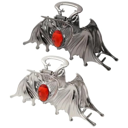 jlceh -Haarspange, Klauenklammer | Gruselige -Design-Haarspangen aus Metall für Mädchen | Krokodilklemme mit starkem Griff, Gothic-Anti-Rutsch-Styling-Zubehör, von jlceh