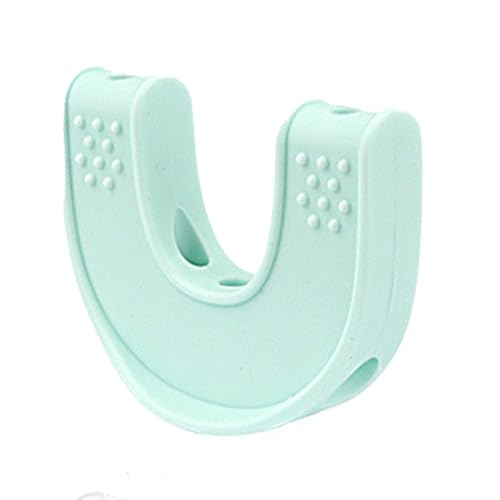 jlceh Kiefertrainer für Frauen,Doppelkinntrainer | U-förmiger Jawline Trainer Doppelkinn-Reduzierer,Kieferformungswerkzeug, Kieferformer mit Aufbewahrungsbox für Damen und Herren von jlceh