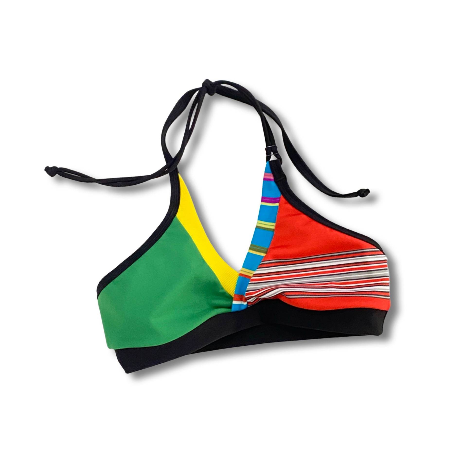 Strike It Stripe Cross Training Halter Sport Bh von jmorco