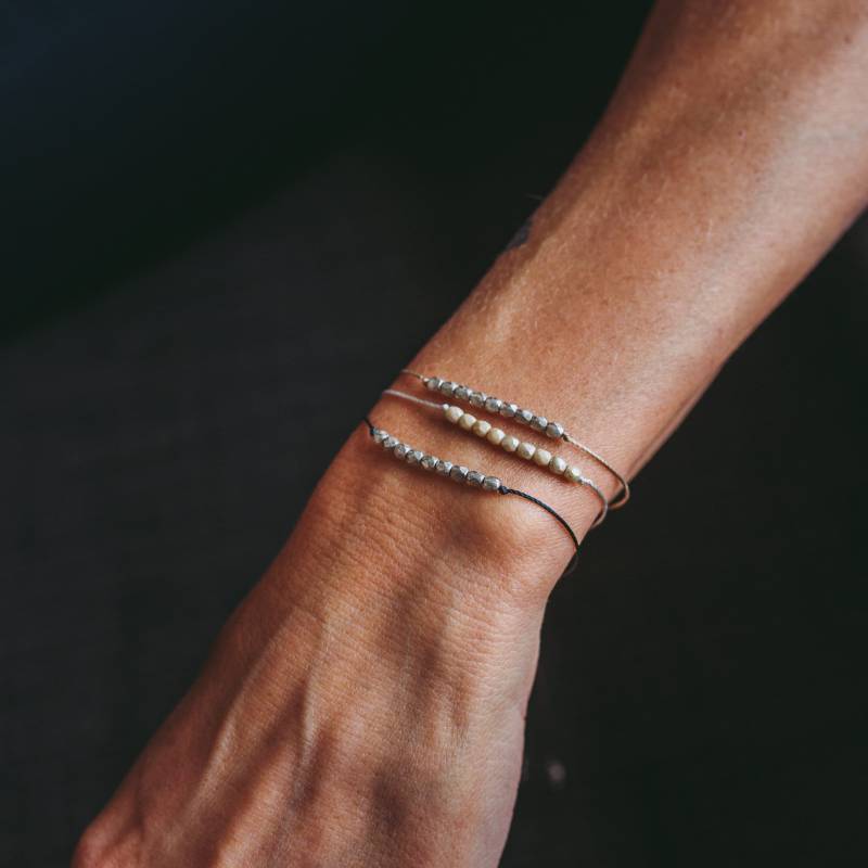 Zierliche Stapel Verstellbare Armbänder | Neutrale Feminine Zierliche Stapel Verstellbare Armbänder | Neutrale Feminine von jmostudiogoods