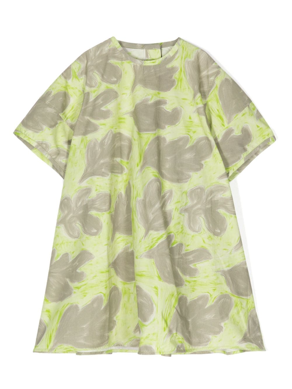 jnby by JNBY graphic-print cotton dress - Grün von jnby by JNBY