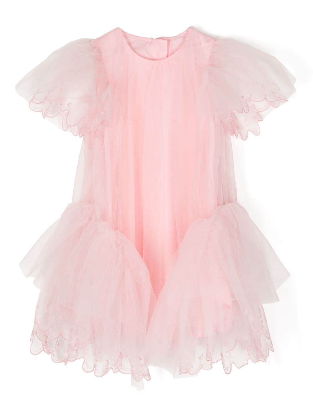 jnby by JNBY lace-trimmed tulle dress - Rosa von jnby by JNBY