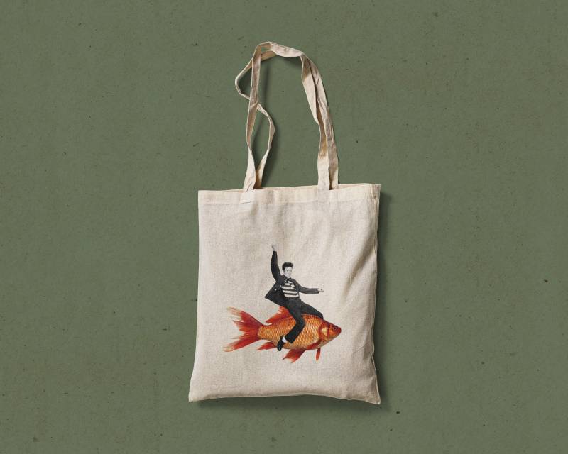 stofftasche/Jutebeutel - Per Anhalter Durch Die Wüste Collage Print Illustration Vintage Retro Nostalgie stofftasche/Jutebeutel - Per Anhalter Durch Die Wüste Collage Print Illustration Vintage Retro Nostalgie von jodln