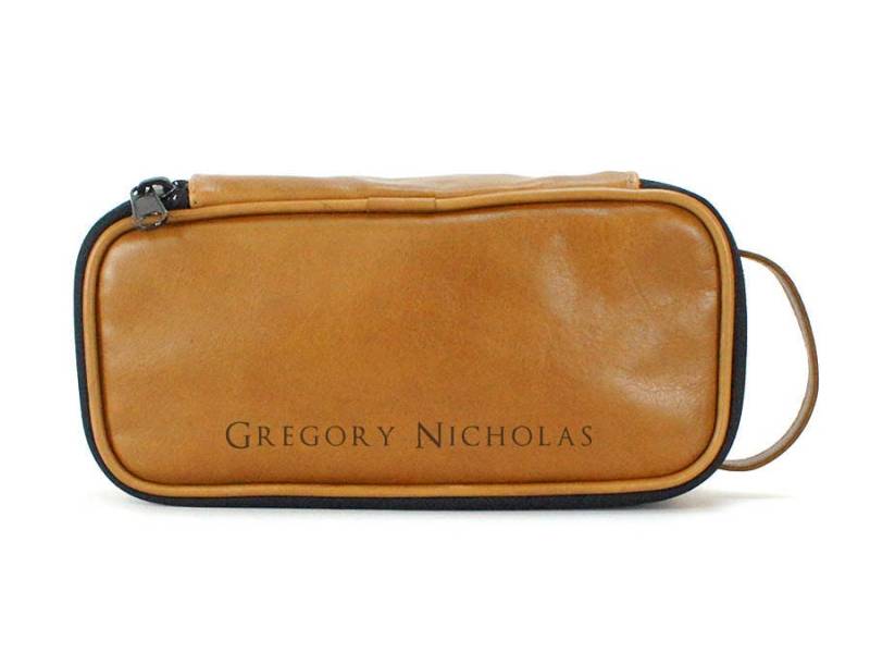 Hängende Dopp Kit - Trauzeugen Geschenk Tan von joevleather