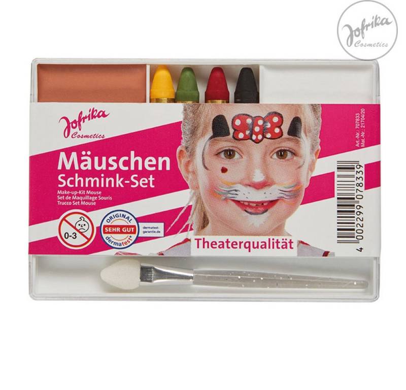 jofrika Schmink-Set Jofrika Karneval Schmink-Set 'Mäuschen' 707833, T von jofrika
