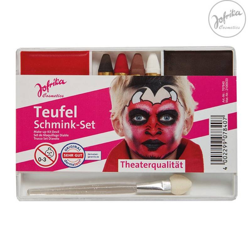 jofrika Schmink-Set Jofrika Karneval Schmink-Set 'Teufel' 707840, The von jofrika