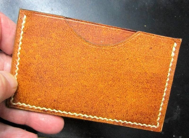 Portemonnaie Aus Leder. Geschenk Für Mann Handgemachte Personalisierte Geschenk-Kartenhalter von johnbrandonUSA