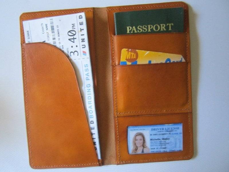 Reisepasshülle Aus Leder - Personalisierte von johnbrandonUSA