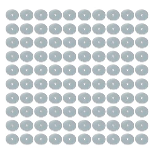100 Stück Gummi-Ohrringstützen, transparente Silikonscheiben für Ohrläppchen, bequeme Stabilisator-Ohrring-Pads für Frauen, weiche Silikon-Pads von jojnsha