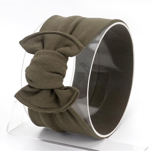 Baby Bowknot Stirnband Stretchy Turban Elastic Big Bows Haarband für Kopf Wrap Kinder Kleinkind Kopfbedeckung Haarschmuck von jojnsha