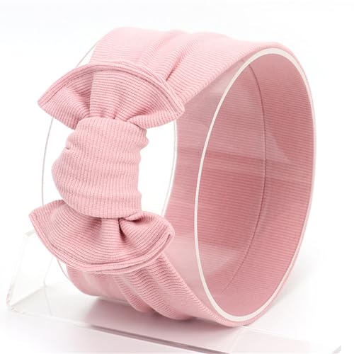 Baby Bowknot Stirnband Stretchy Turban Elastic Big Bows Haarband für Kopf Wrap Kinder Kleinkind Kopfbedeckung Haarschmuck von jojnsha