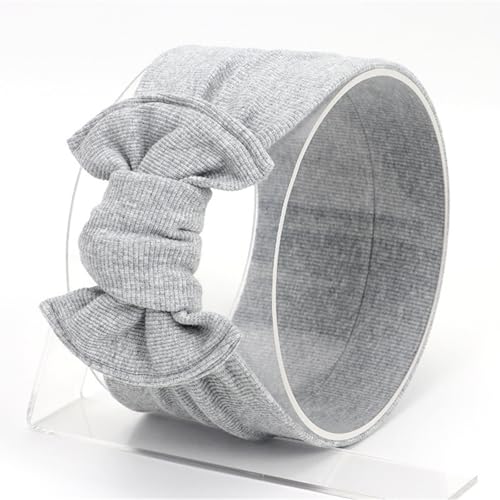 Baby Bowknot Stirnband Stretchy Turban Elastic Big Bows Haarband für Kopf Wrap Kinder Kleinkind Kopfbedeckung Haarschmuck von jojnsha