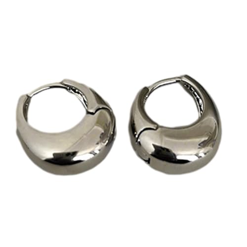Geometrische Runde Reifenoopringe Fashion Vintage Piercing Ohrringe Party Schmucktemperament Kleine Gestütsgeschenk Mode Für Mädchen Einfacher Schmuck Statement Statement von jojnsha