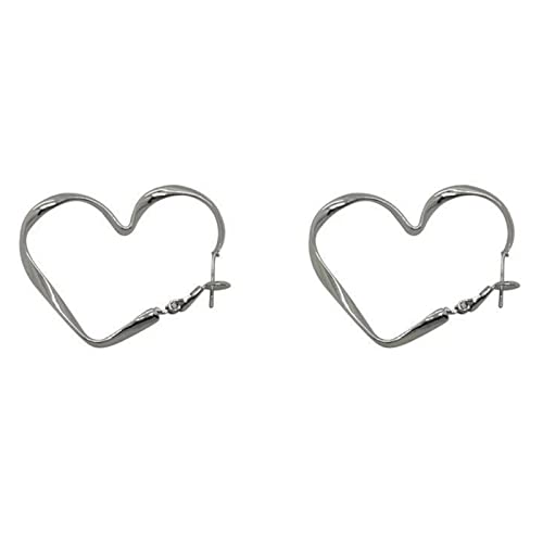 Statement Minimalist Gold Silber Farbe Big Hollow Heart Anhänger Hoop Ohrring Streetstyle Streetstyle Korean Mode Schmuck Statement Minimalist Gold Silber Farbe Big Hollow Heart Anhänger Hoop Ohrring Streetstyle Streetstyle Korean Mode Schmuck von jojnsha