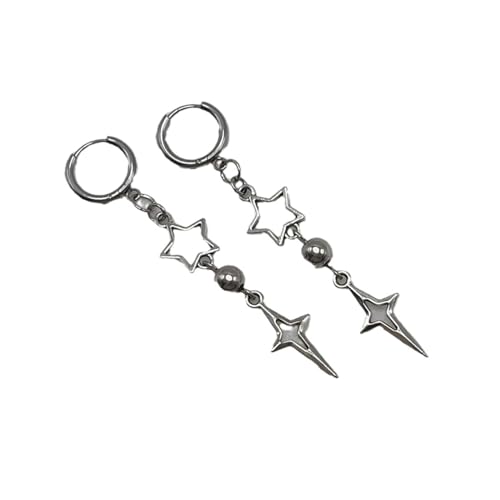 Stilvolle Legierung Anhänger Ohrringe Mit Einzigartigem Perlen Drop Mode Schmuck Unterscheidungsfähiger Gotischer Ohrhänger Juwely Ohrhaken von jojnsha