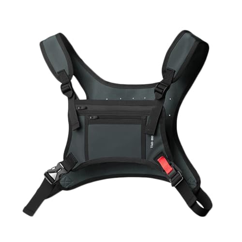 Taktik Sport Utility Chest Pack Chest Bag Für Männer Rigs Weste Tasche Männer Hip Hop Streetwear Funktiona Outdoor Wasserdicht von jojnsha