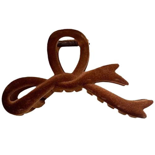 Trendy Ribbon Bowknot Clip Vielseitig Und Robustes Haarklauen Clip Cette Bowknot Haarthaare Für Frauen Mädchen von jojnsha