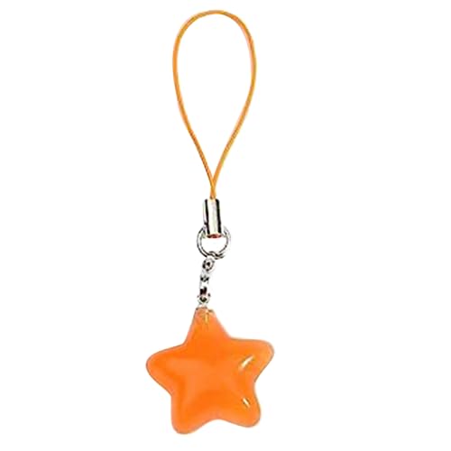 jojnsha Bunte Fünffache Sternkristallperlen Hummerverschluss Anhänger Tags Legierung Schmuck Halskette Schlüsselbund Accessoires von jojnsha