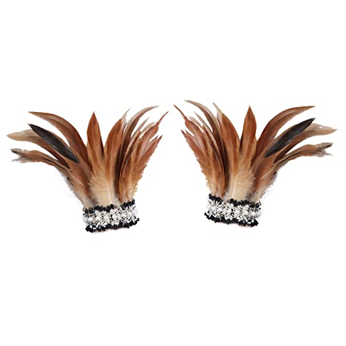 jojnsha Federmanschetten Armbänder Manschette Handgelenksarm Armband von jojnsha