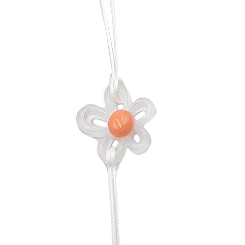 jojnsha Halskette mit hohlem Blumenanhänger, doppellagig, zum Schnüren, Halsband, Schlüsselbeinkette, Nackenband, Party-Schmuck jojnsha Halskette mit hohlem Blumenanhänger, doppellagig, zum Schnüren, Halsband, Schlüsselbeinkette, Nackenband, Party-Schmuck von jojnsha