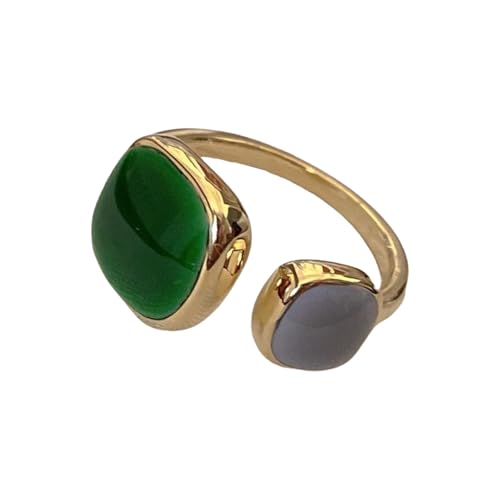 jojnsha Minimalistische Ringe aus Legierung für modische Personen, suchen einzigartige Schmuck-Accessoires, stilvolle Outfits, Freizeitkleidung, elegantes Fingeraccessoire, Einheitsgröße, Wie von jojnsha